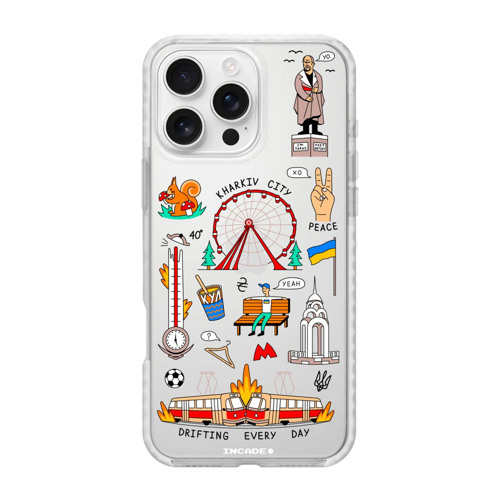 Чохол для iPhone 16 Pro KHARKIV - INCADE