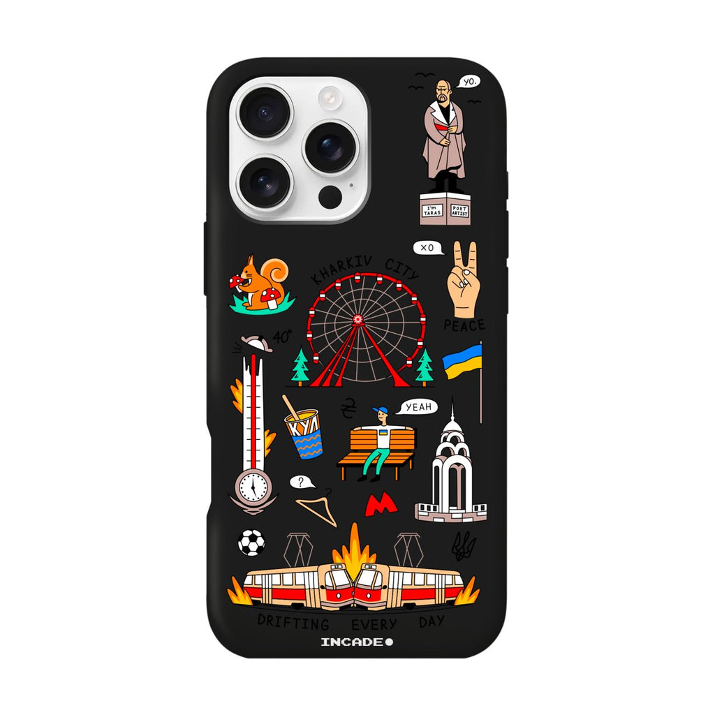 Чохол для iPhone 16 Pro KHARKIV - INCADE