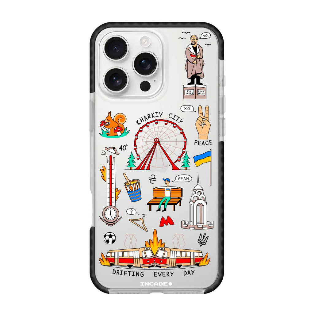 Чохол для iPhone 16 Pro KHARKIV - INCADE