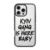 Чохол для iPhone 16 Pro з принтом kyiv black