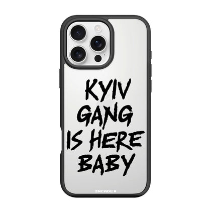 Чохол для iPhone 16 Pro kyiv black - INCADE