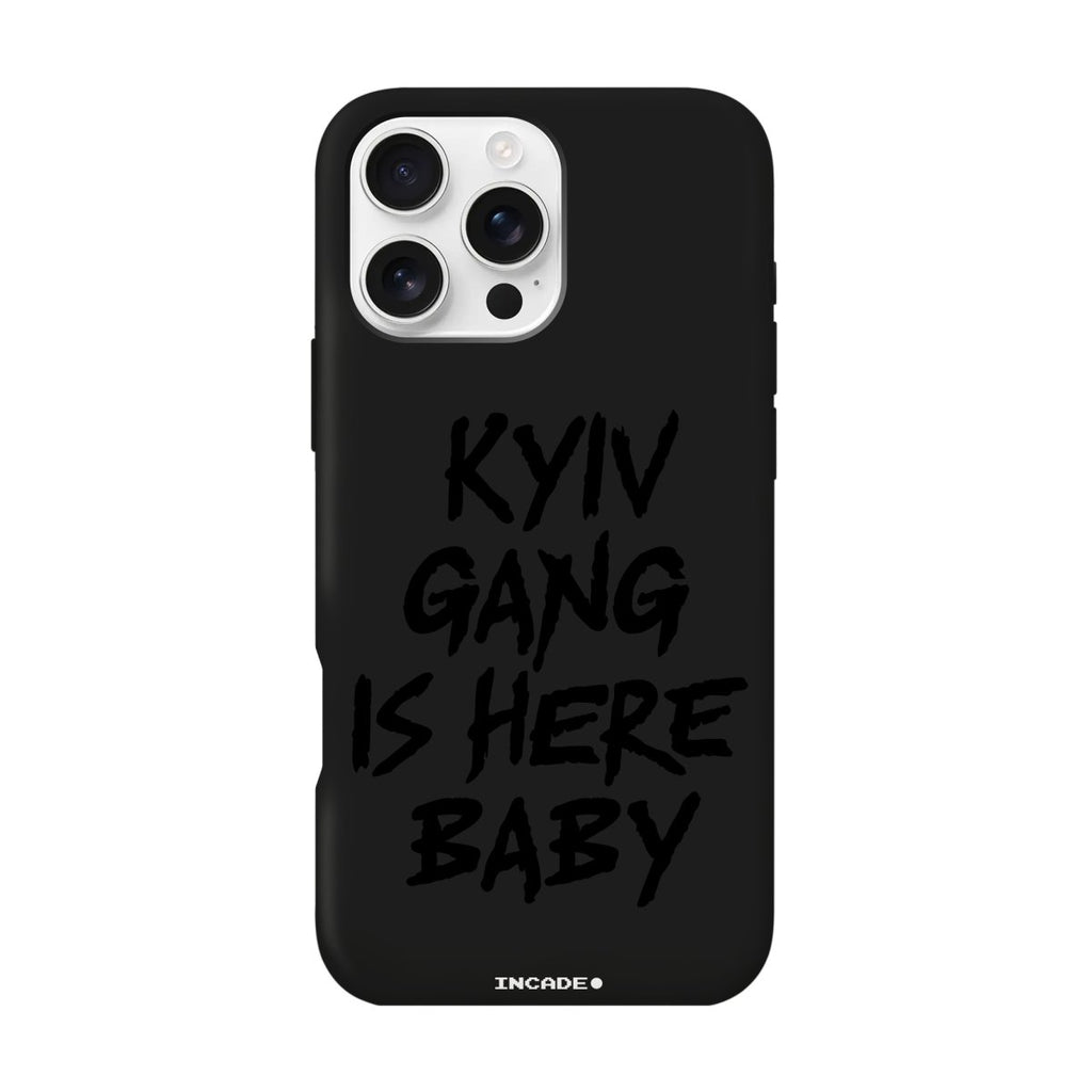 Чохол для iPhone 16 Pro kyiv black - INCADE
