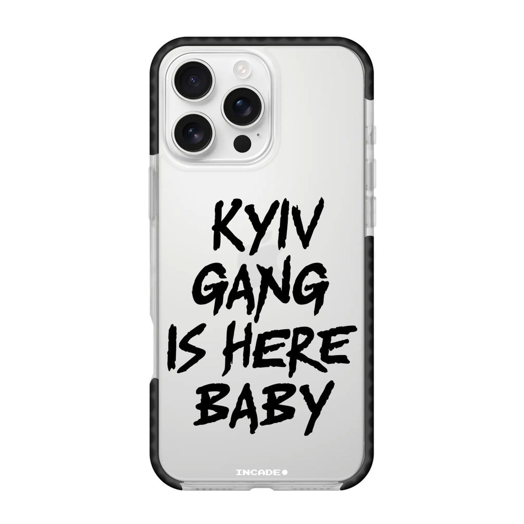 Чохол для iPhone 16 Pro kyiv black - INCADE