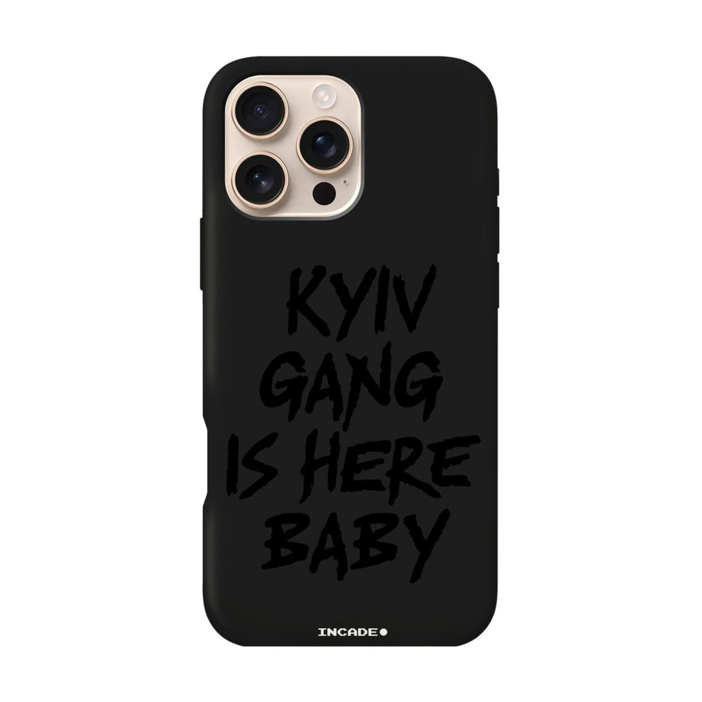 Чохол для iPhone 16 Pro kyiv black - INCADE