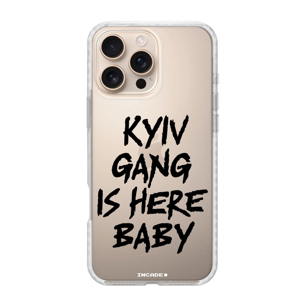 Чохол для iPhone 16 Pro kyiv black - INCADE