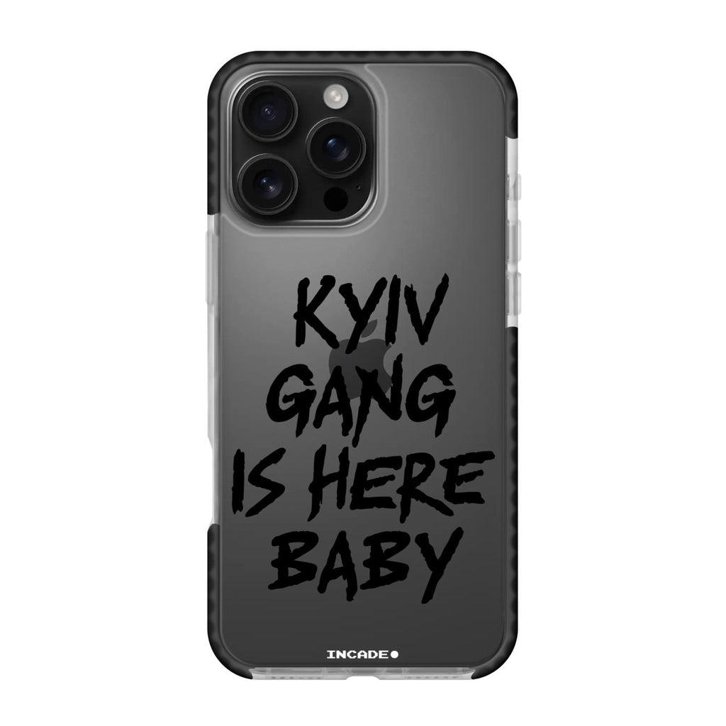 Чохол для iPhone 16 Pro kyiv black - INCADE