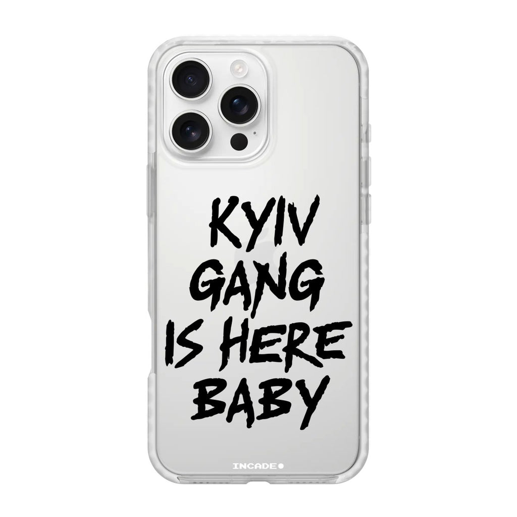 Чохол для iPhone 16 Pro kyiv black - INCADE