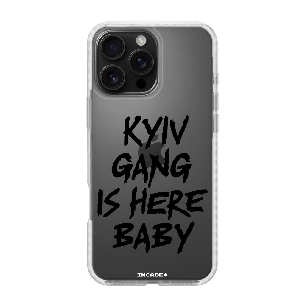 Чохол для iPhone 16 Pro kyiv black - INCADE