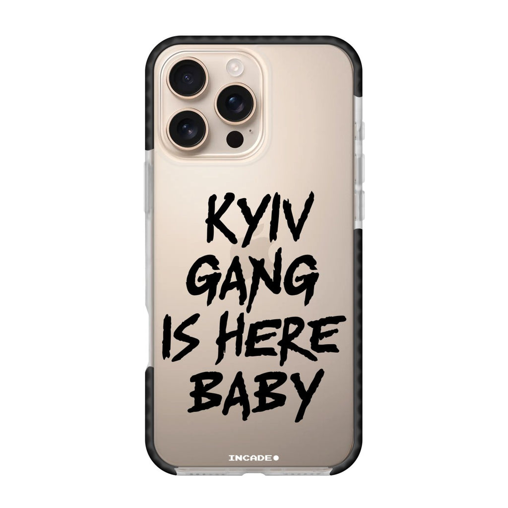 Чохол для iPhone 16 Pro kyiv black - INCADE