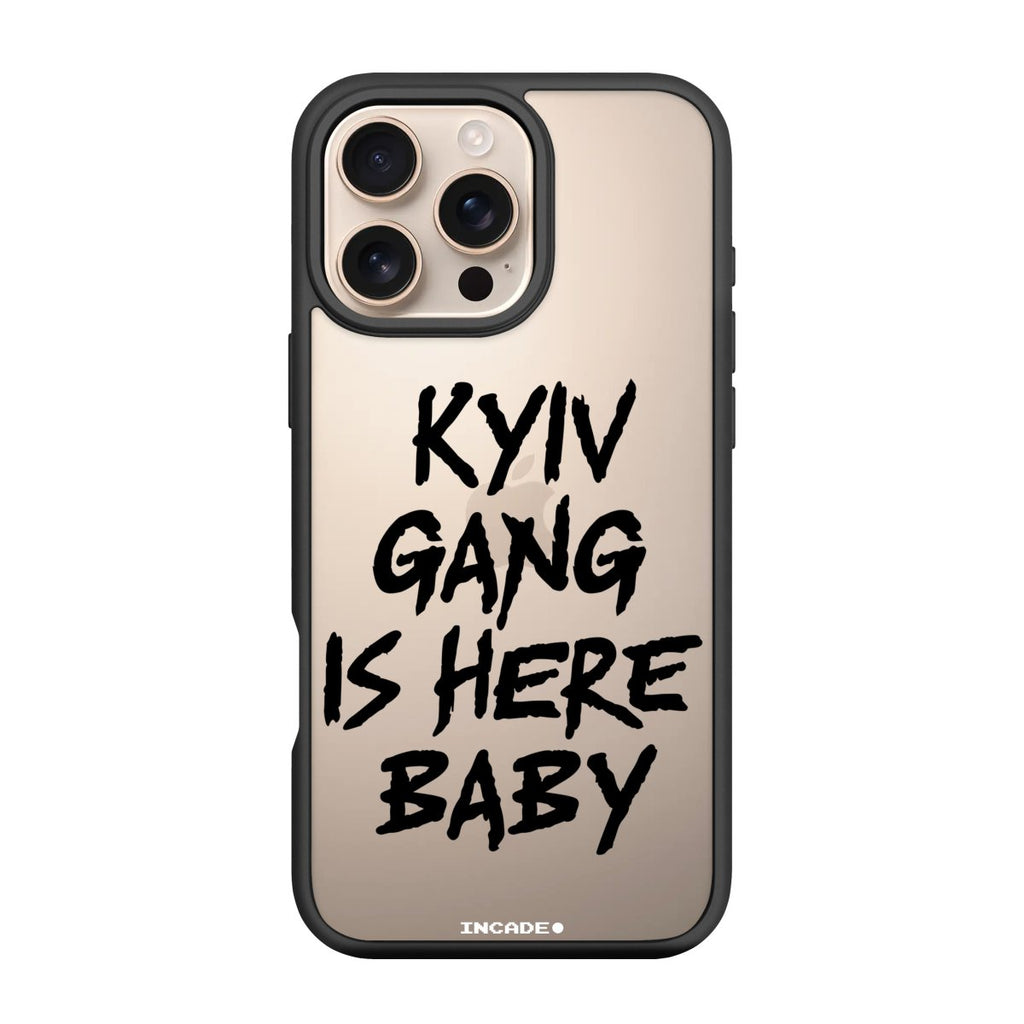Чохол для iPhone 16 Pro kyiv black - INCADE