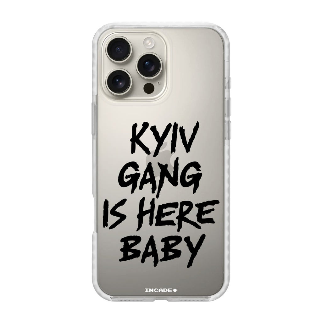 Чохол для iPhone 16 Pro kyiv black - INCADE
