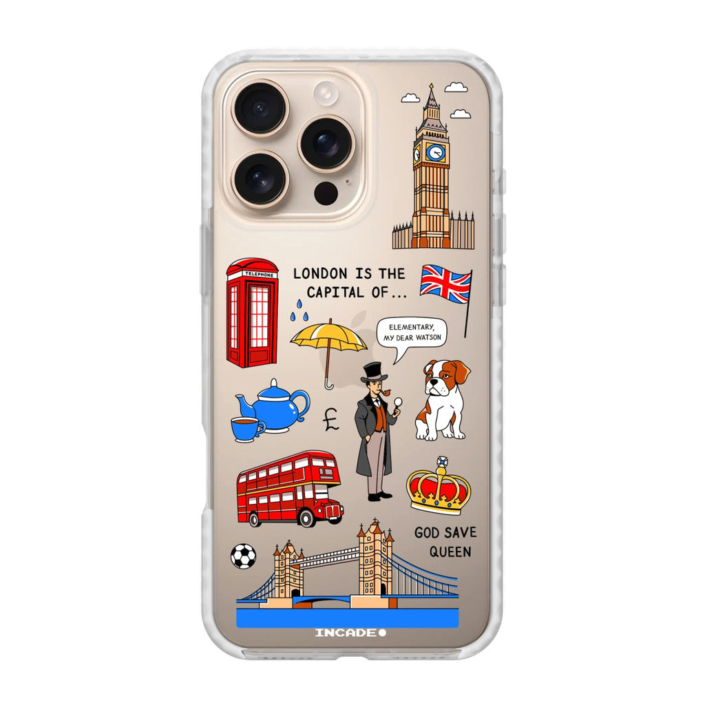 Чохол для iPhone 16 Pro LONDON - INCADE