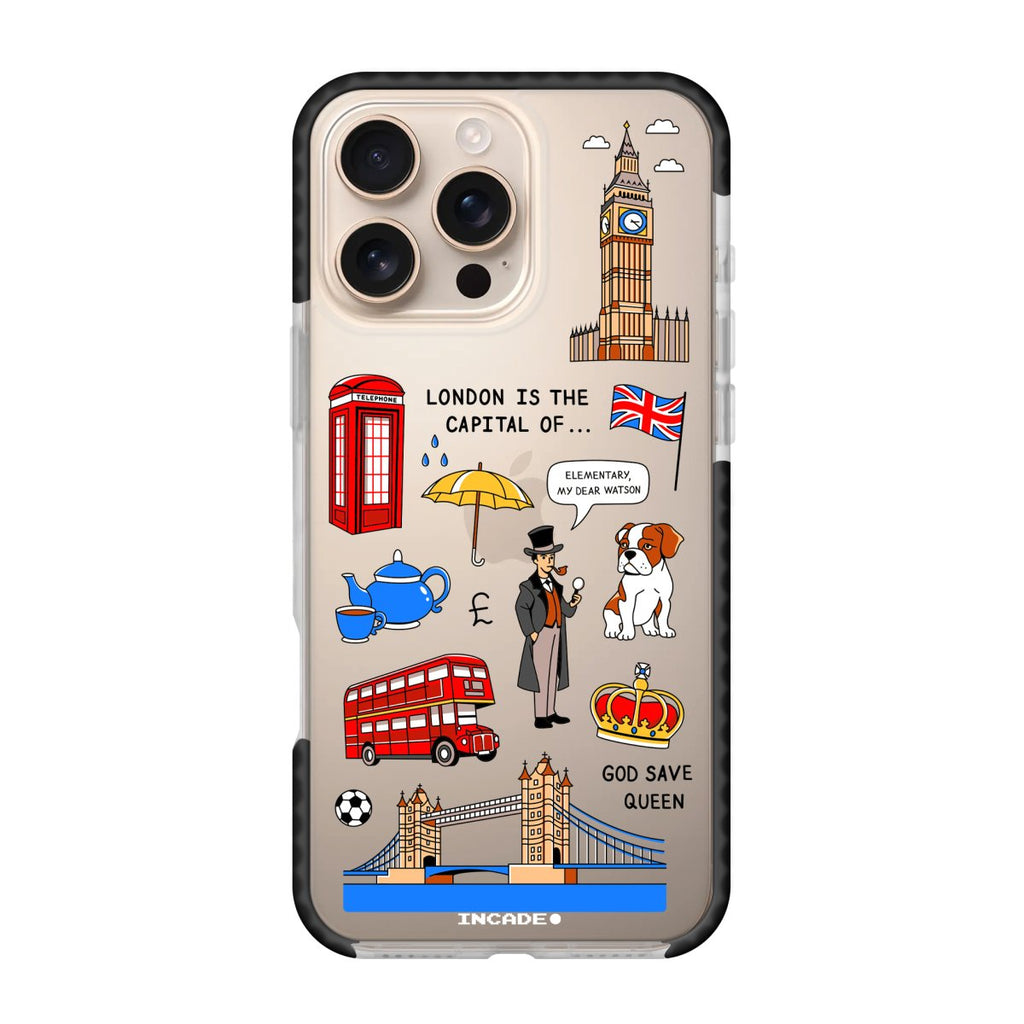 Чохол для iPhone 16 Pro LONDON - INCADE