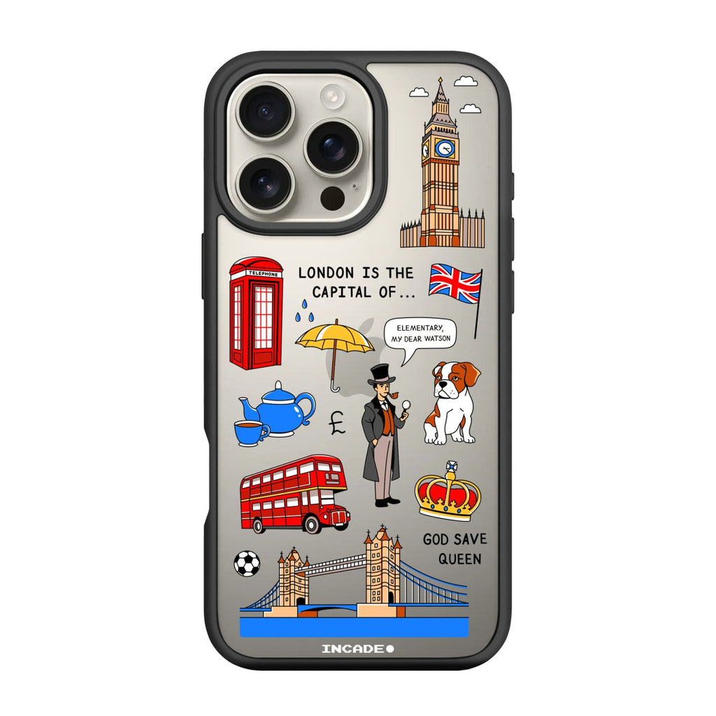 Чохол для iPhone 16 Pro LONDON - INCADE