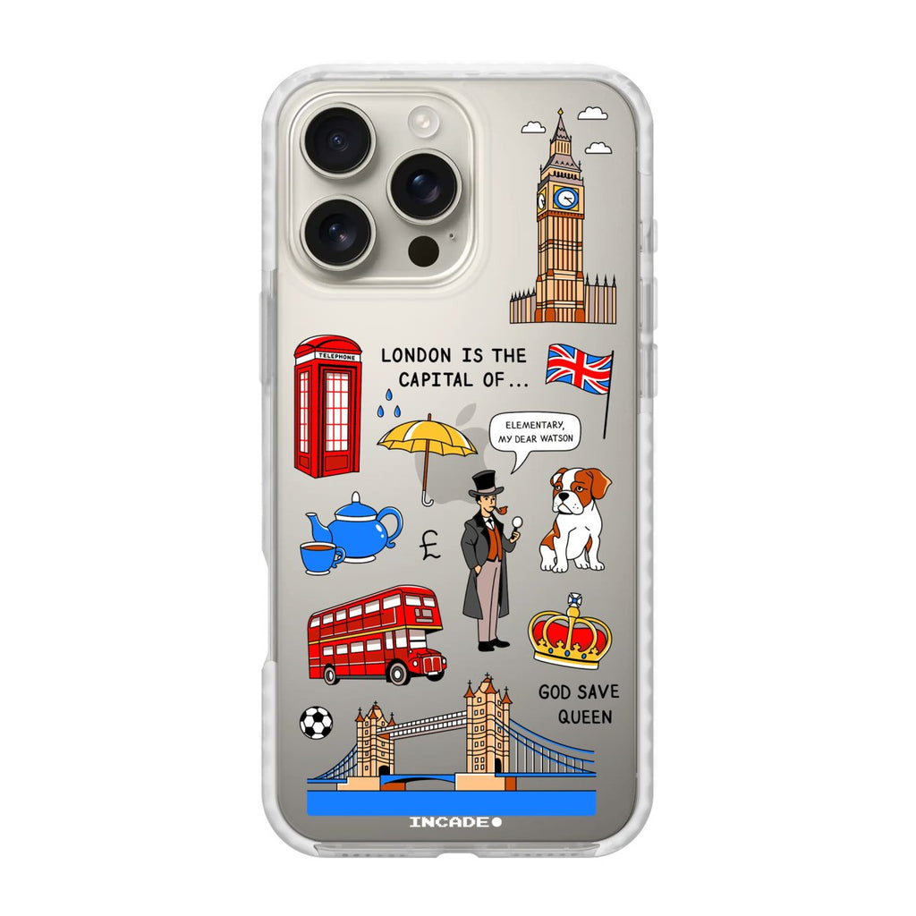 Чохол для iPhone 16 Pro LONDON - INCADE