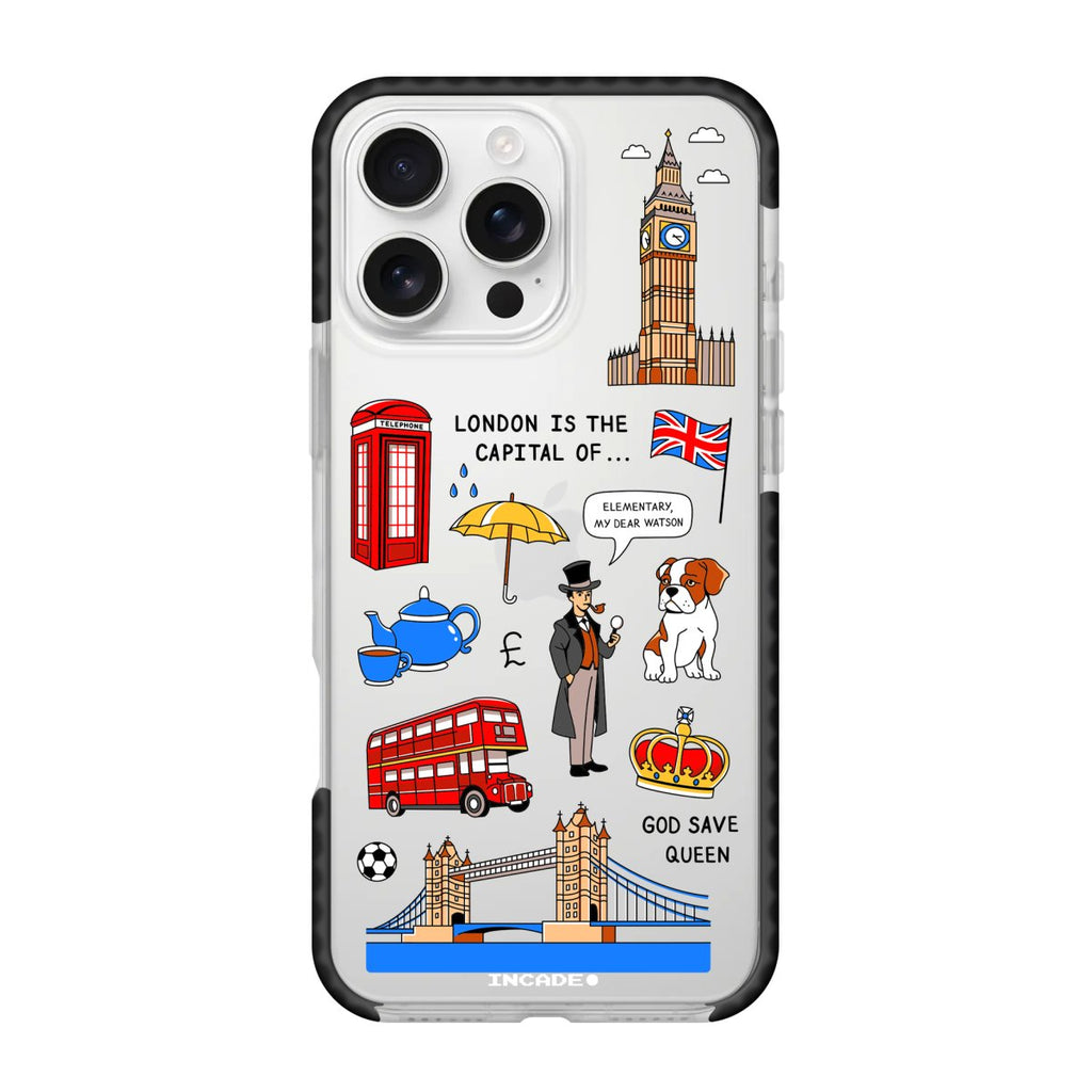 Чохол для iPhone 16 Pro LONDON - INCADE