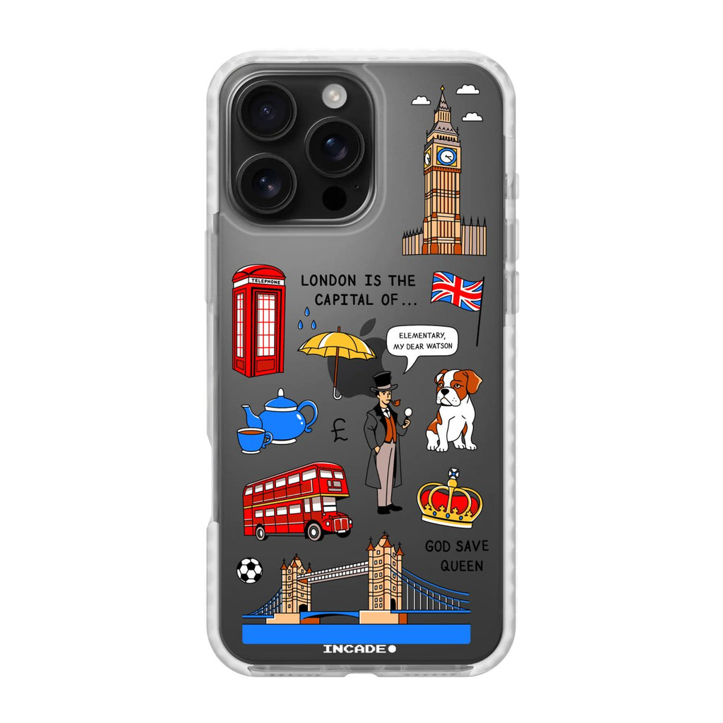 Чохол для iPhone 16 Pro LONDON - INCADE