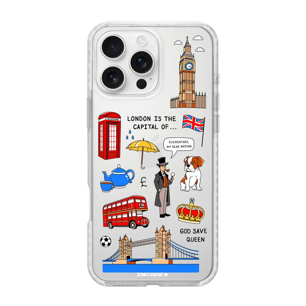 Чохол для iPhone 16 Pro LONDON - INCADE