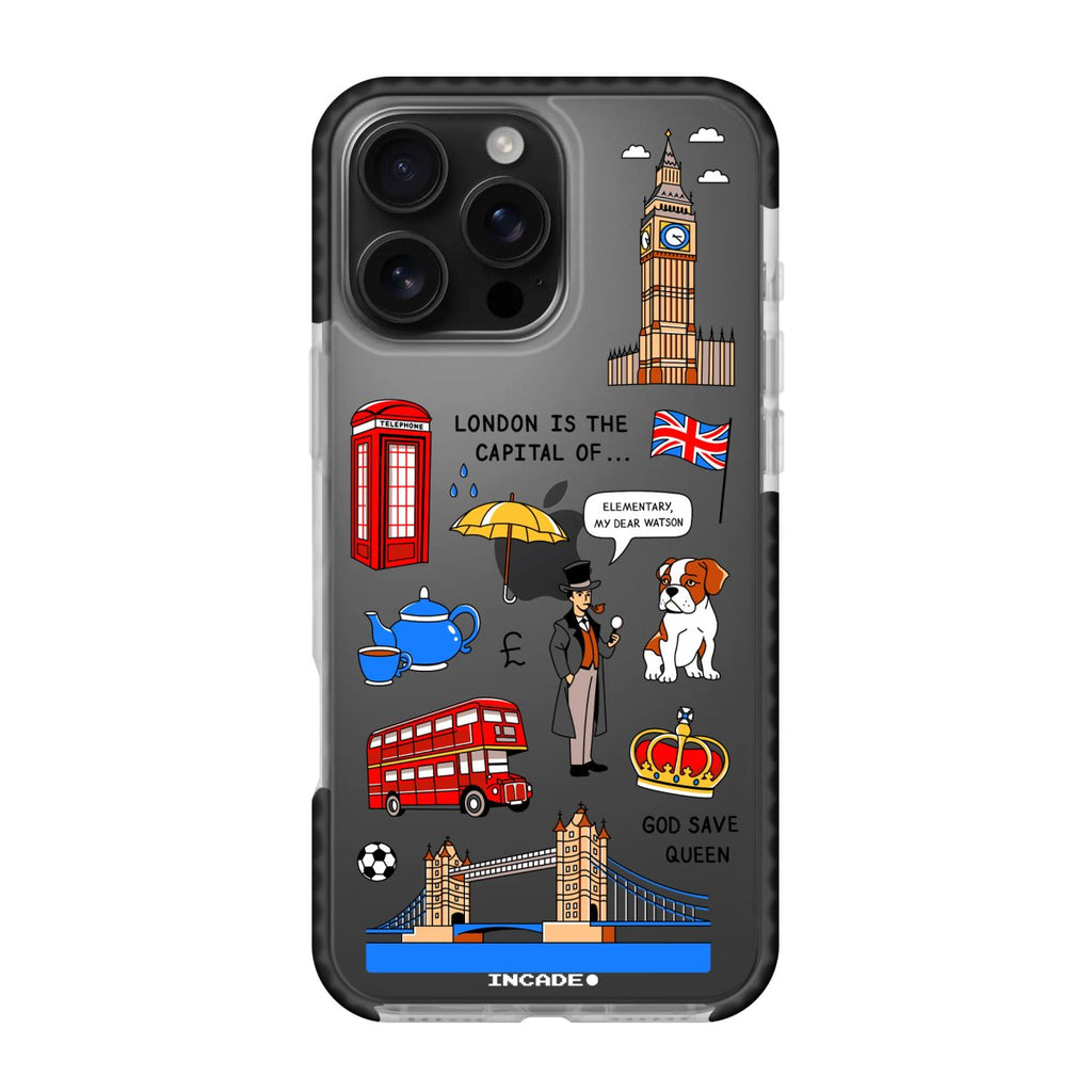Чохол для iPhone 16 Pro LONDON - INCADE