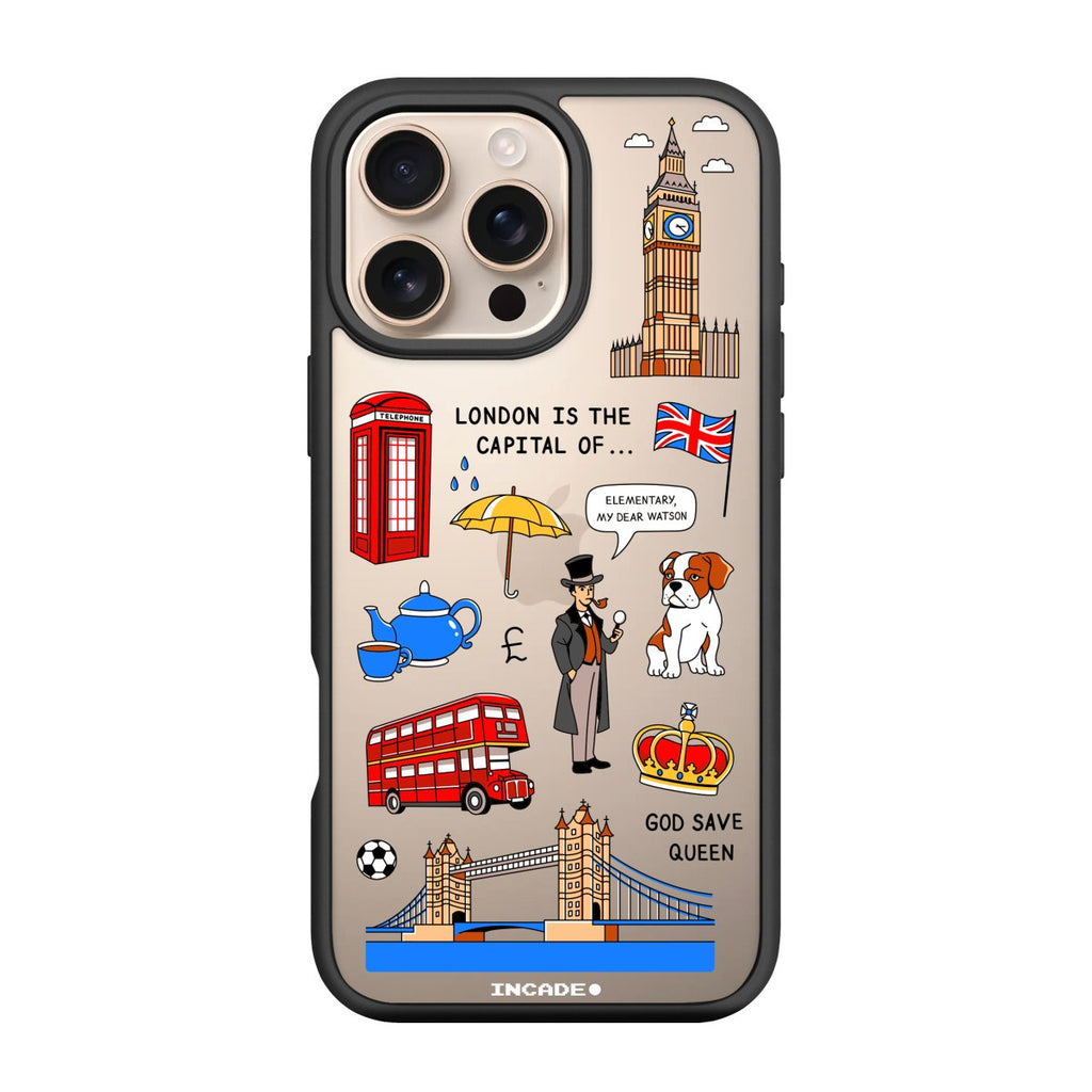 Чохол для iPhone 16 Pro LONDON - INCADE