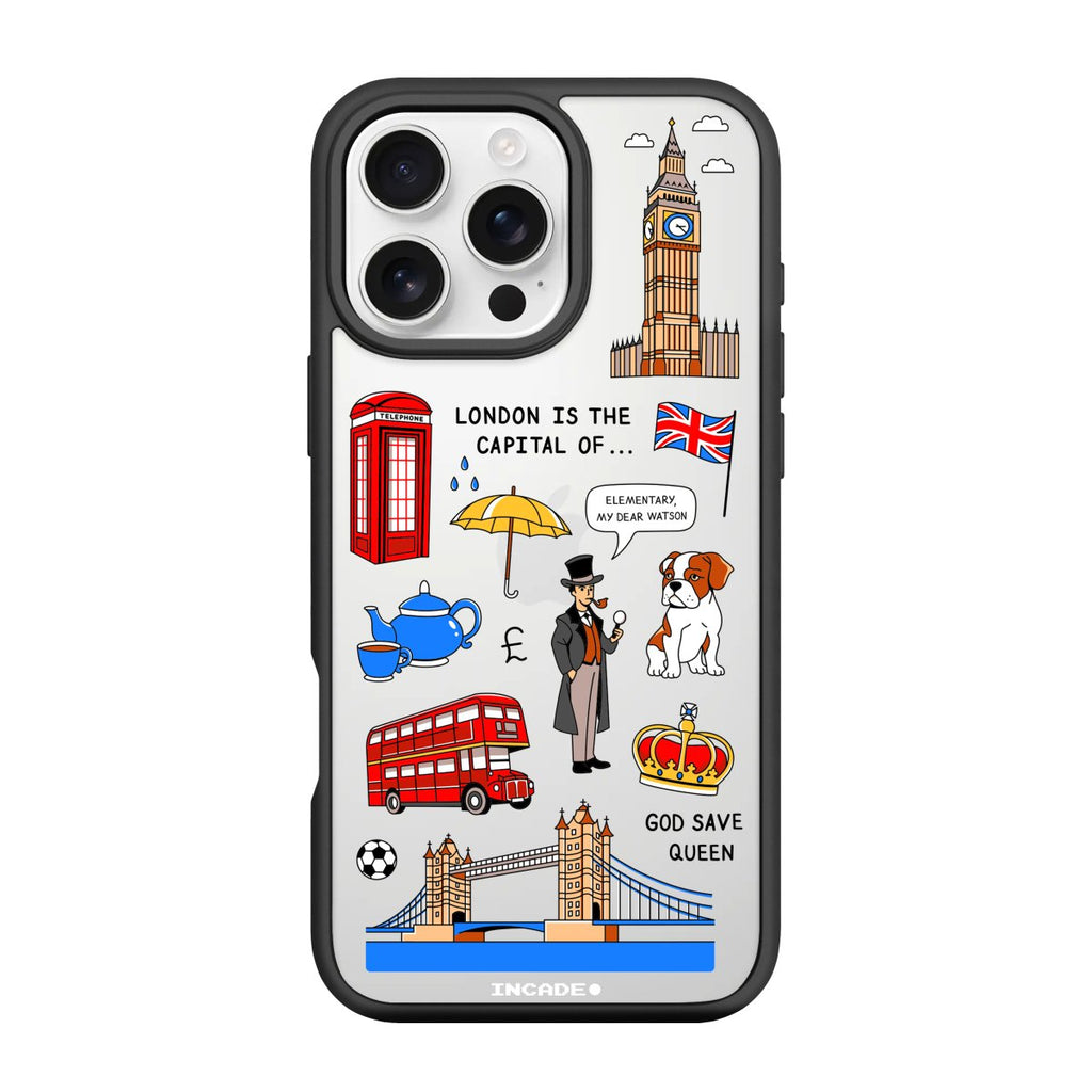 Чохол для iPhone 16 Pro LONDON - INCADE