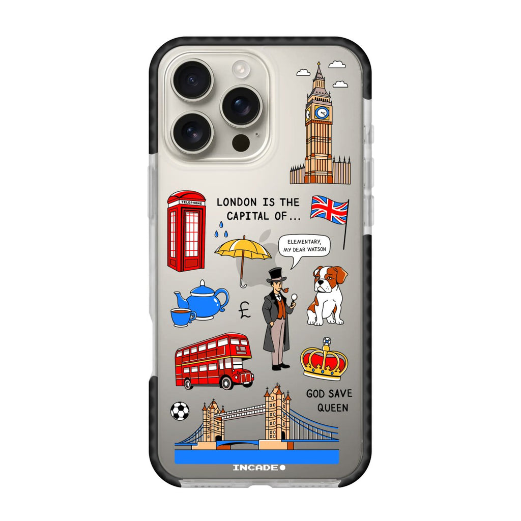 Чохол для iPhone 16 Pro LONDON - INCADE