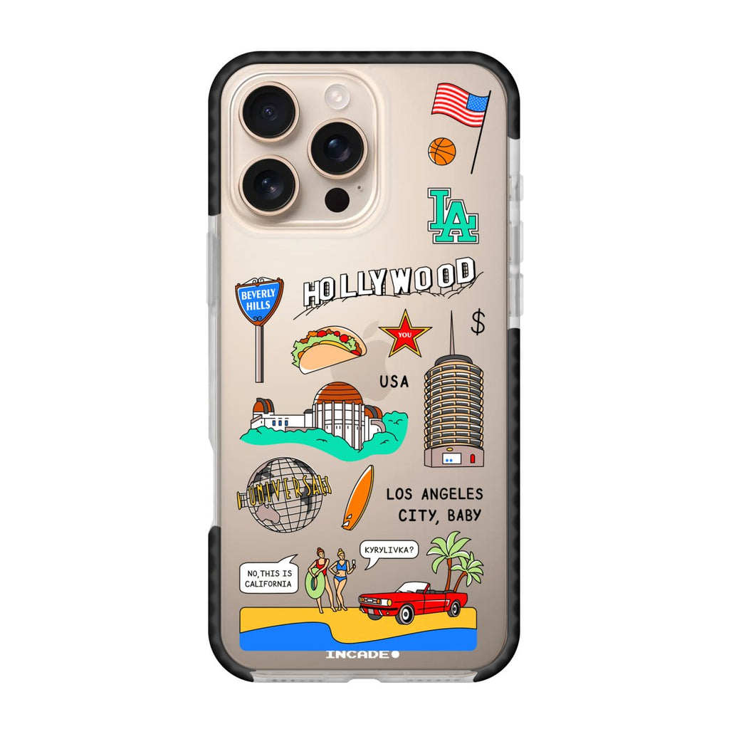 Чохол для iPhone 16 Pro LOS ANGELES - INCADE