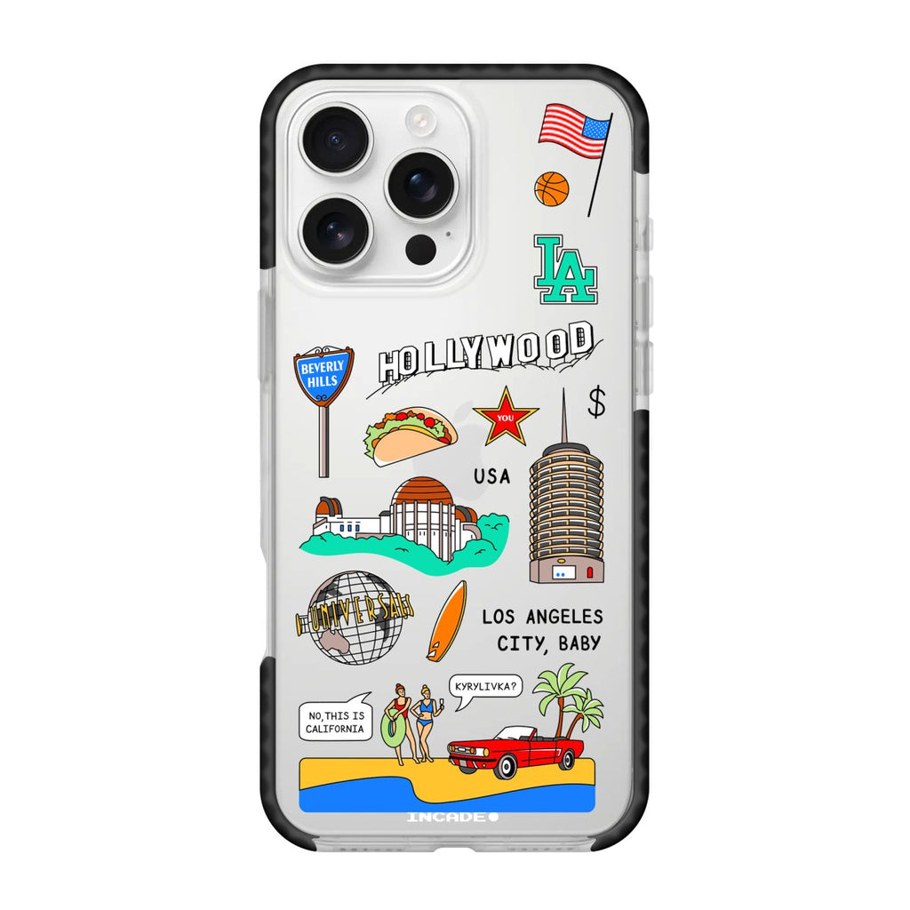 Чохол для iPhone 16 Pro LOS ANGELES - INCADE