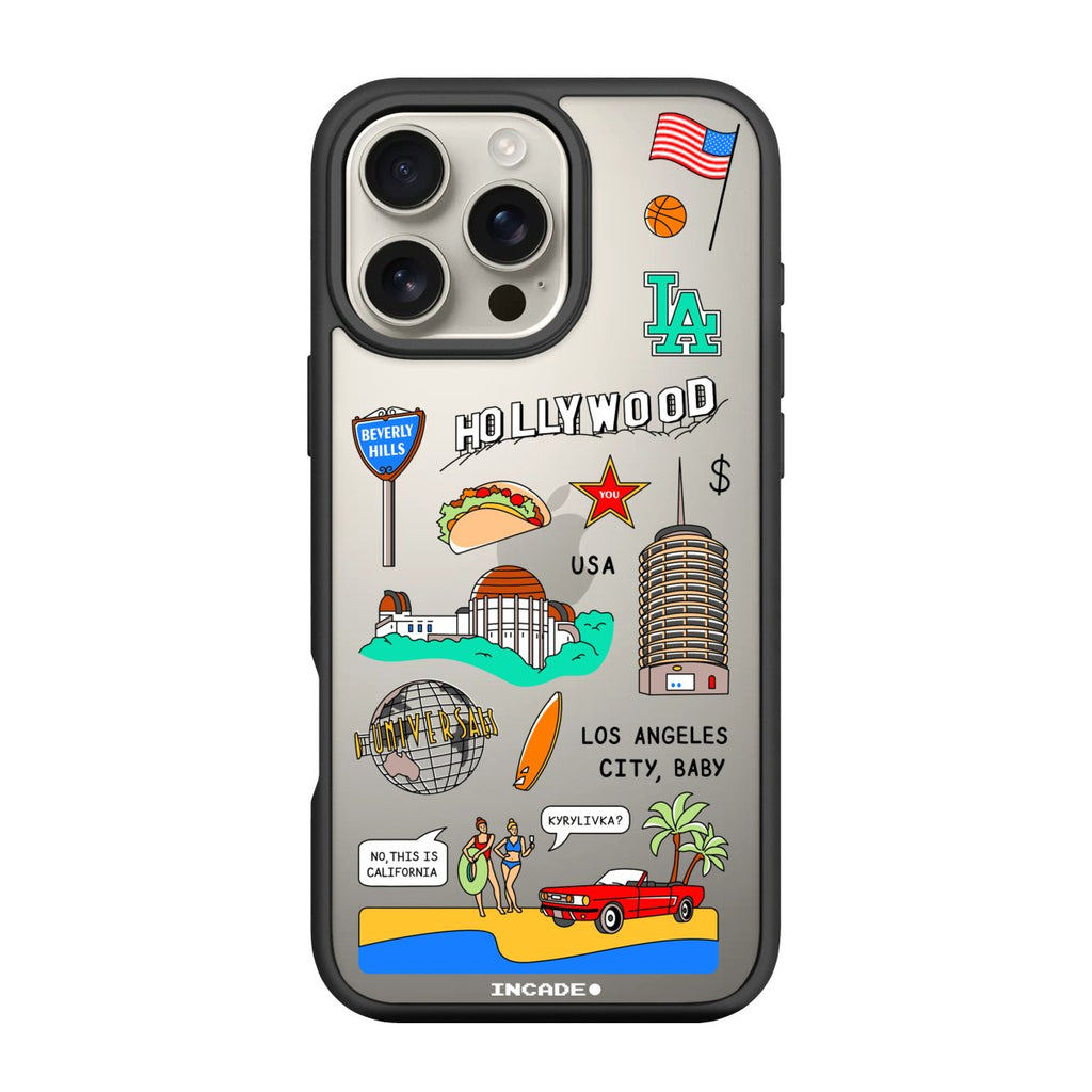 Чохол для iPhone 16 Pro LOS ANGELES - INCADE