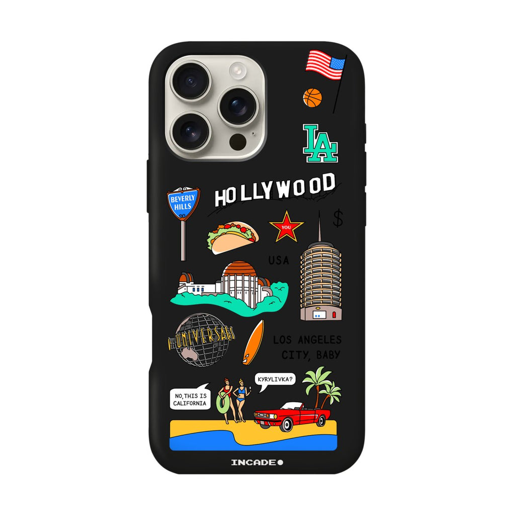 Чохол для iPhone 16 Pro LOS ANGELES - INCADE