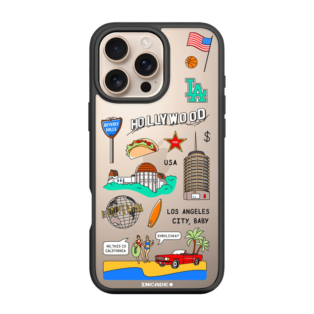 Чохол для iPhone 16 Pro LOS ANGELES - INCADE