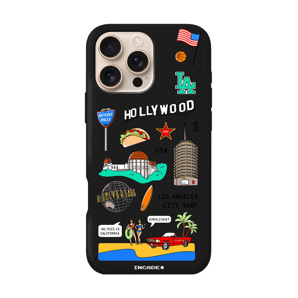Чохол для iPhone 16 Pro LOS ANGELES - INCADE