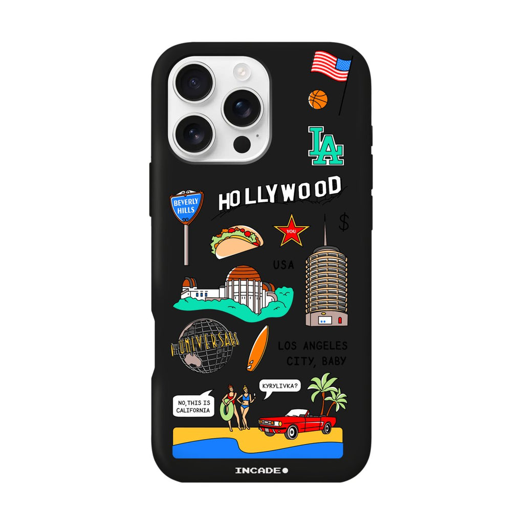 Чохол для iPhone 16 Pro LOS ANGELES - INCADE