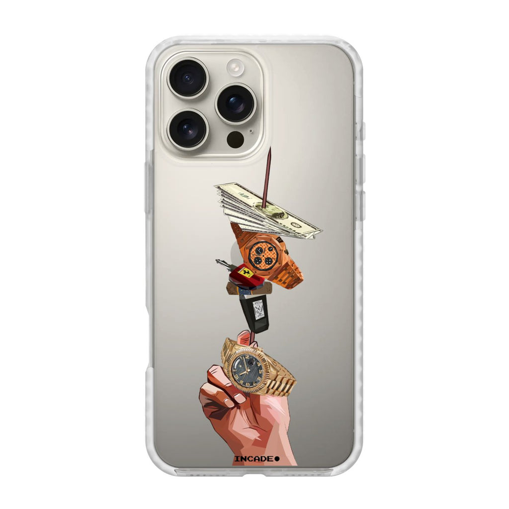 Чохол для iPhone 16 Pro lux skewer - INCADE