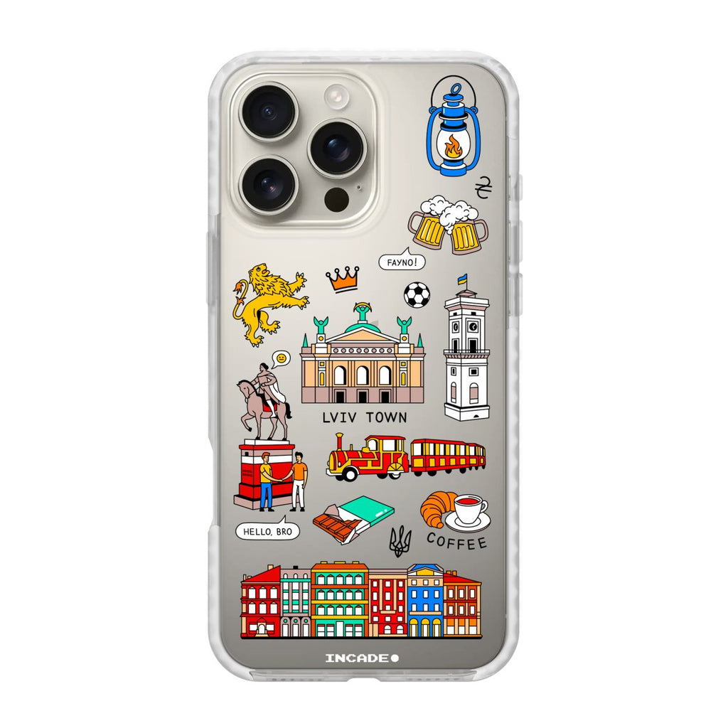 Чохол для iPhone 16 Pro LVIV - INCADE