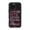 Чохол для iPhone 16 Pro Max з принтом bad girl pink