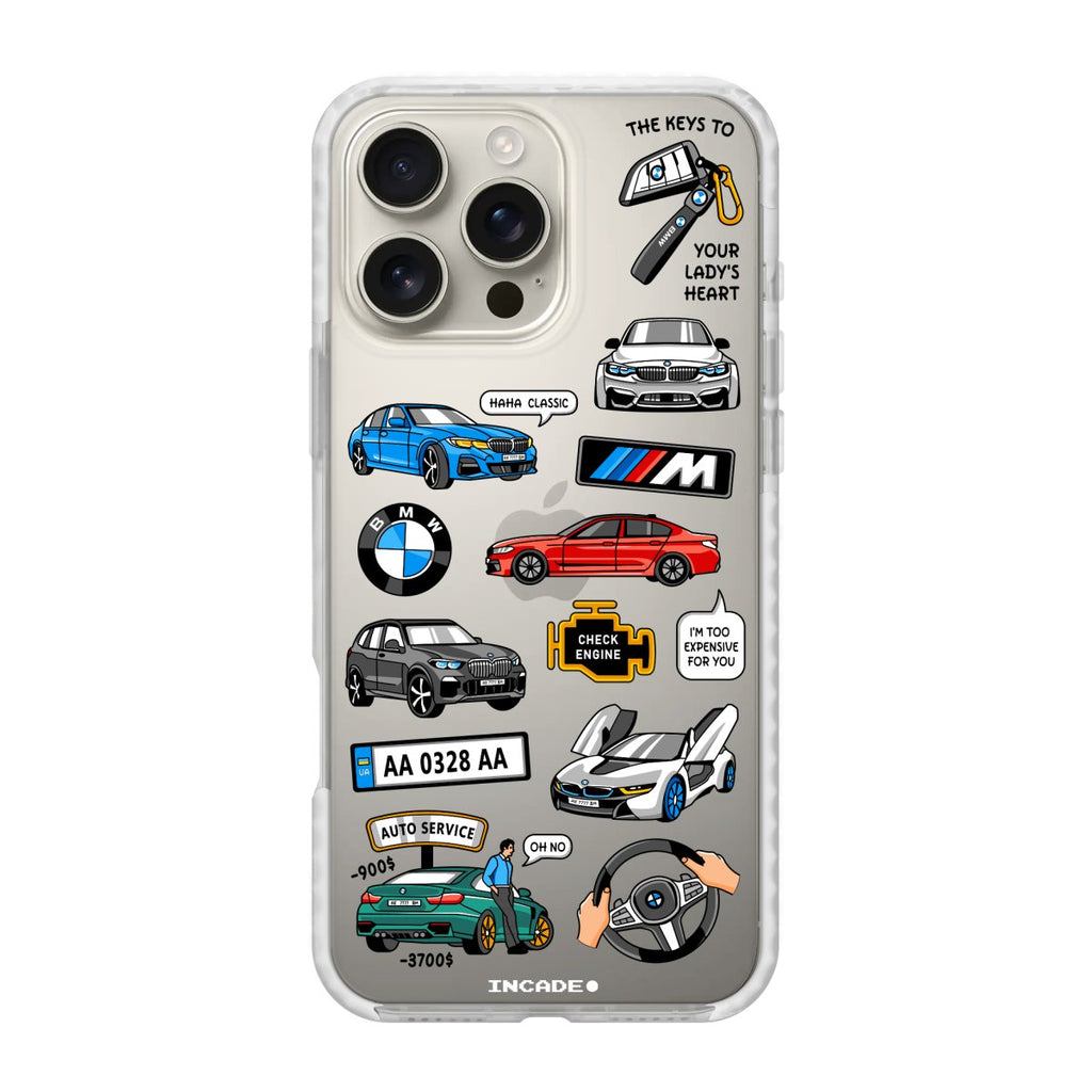 Чохол для iPhone 16 Pro Max BMW - INCADE
