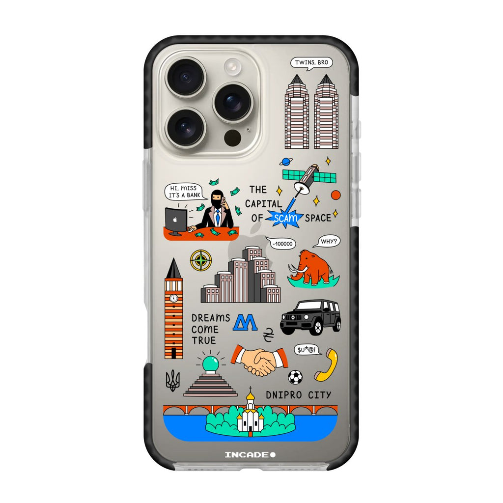 Чохол для iPhone 16 Pro Max DNIPRO - INCADE