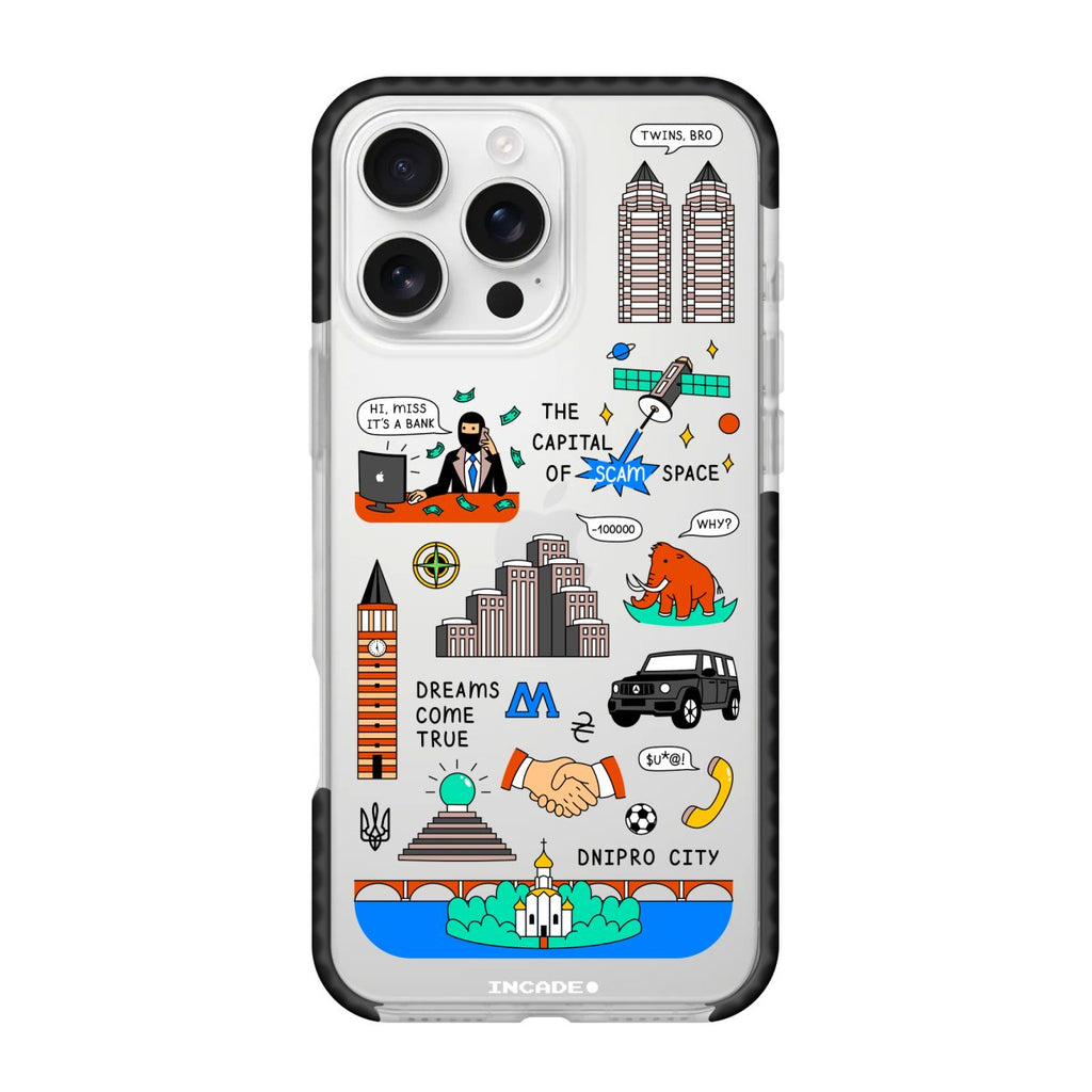 Чохол для iPhone 16 Pro Max DNIPRO - INCADE