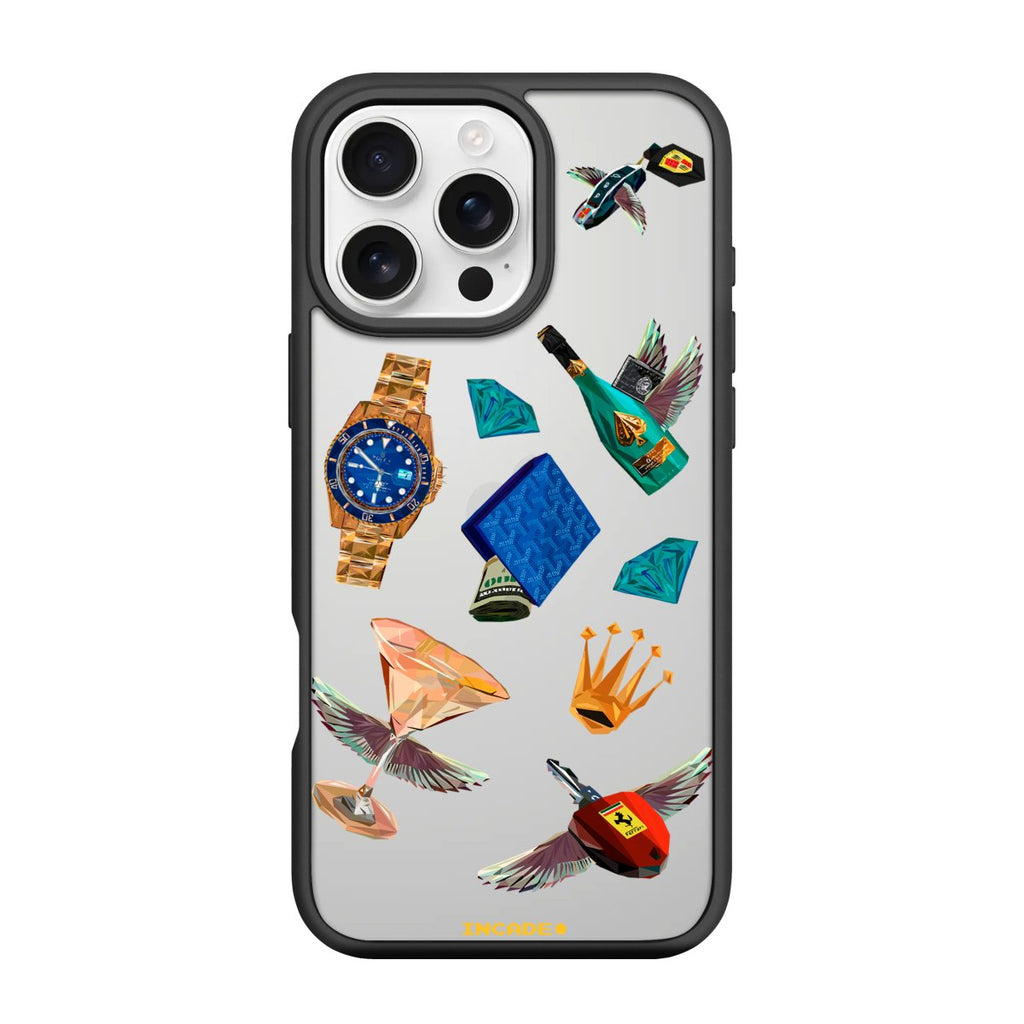 Чохол для iPhone 16 Pro Max Ferrari porsche rolex - INCADE