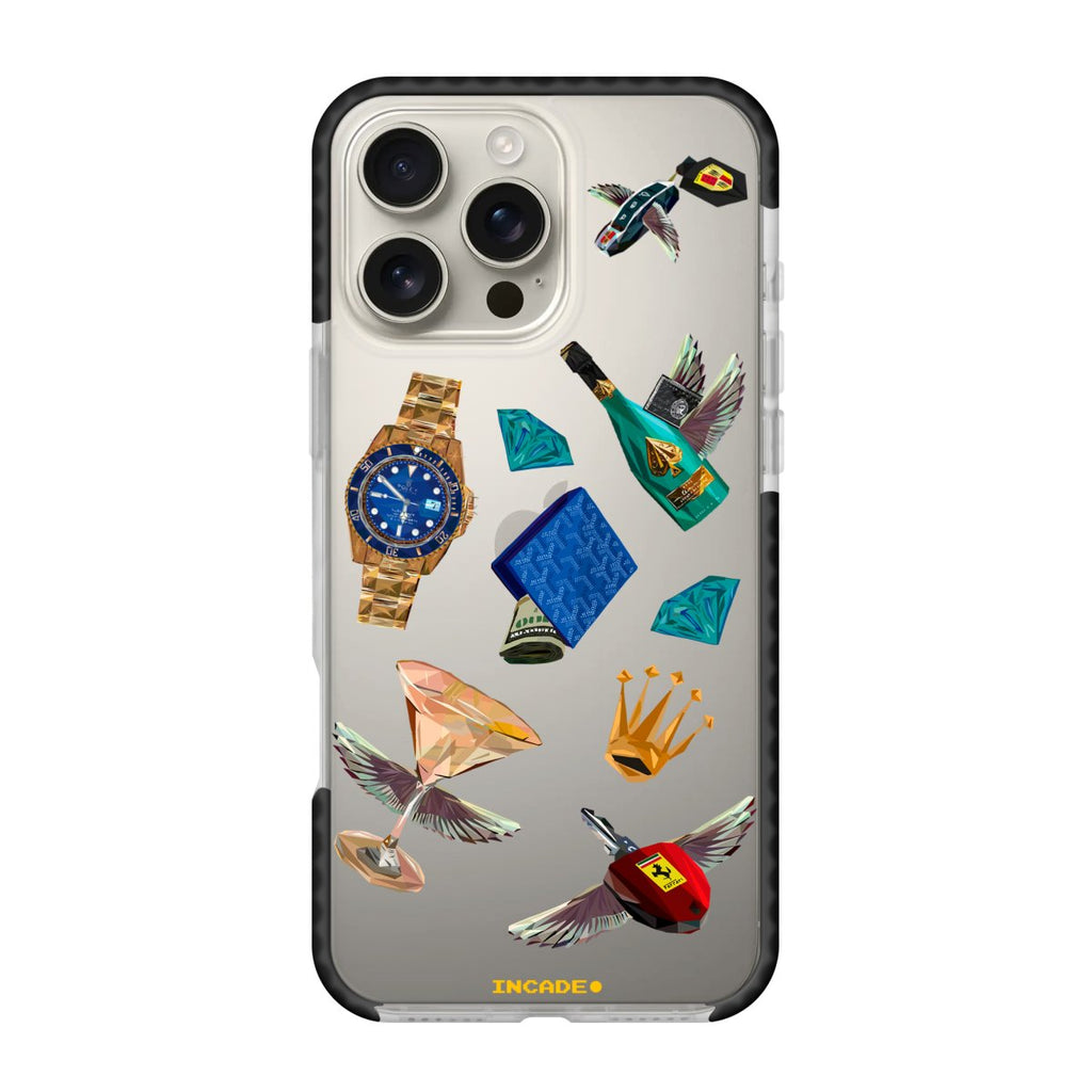 Чохол для iPhone 16 Pro Max Ferrari porsche rolex - INCADE