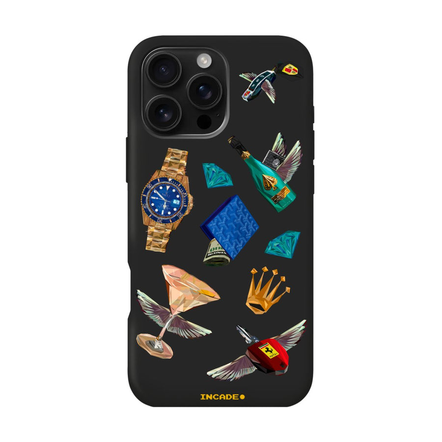 Чохол для iPhone 16 Pro Max Ferrari porsche rolex - INCADE