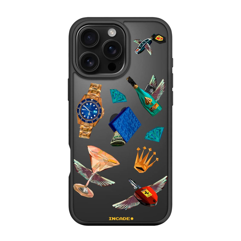 Чохол для iPhone 16 Pro Max Ferrari porsche rolex - INCADE