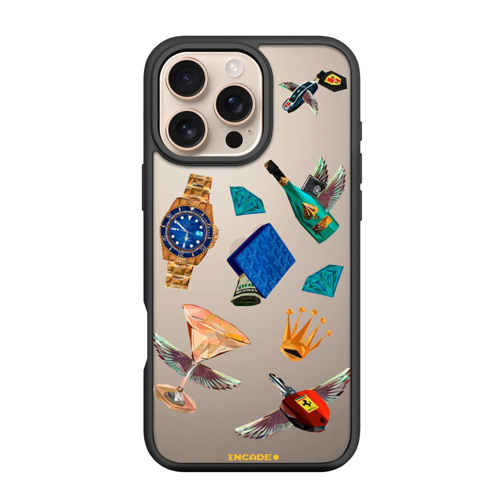 Чохол для iPhone 16 Pro Max Ferrari porsche rolex - INCADE