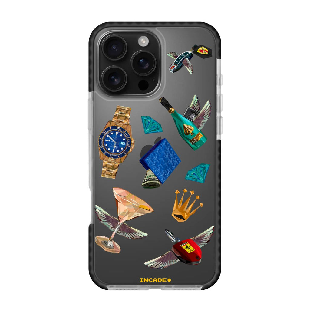 Чохол для iPhone 16 Pro Max Ferrari porsche rolex - INCADE