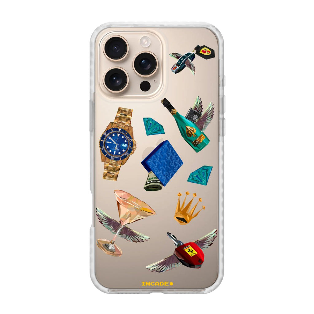 Чохол для iPhone 16 Pro Max Ferrari porsche rolex - INCADE