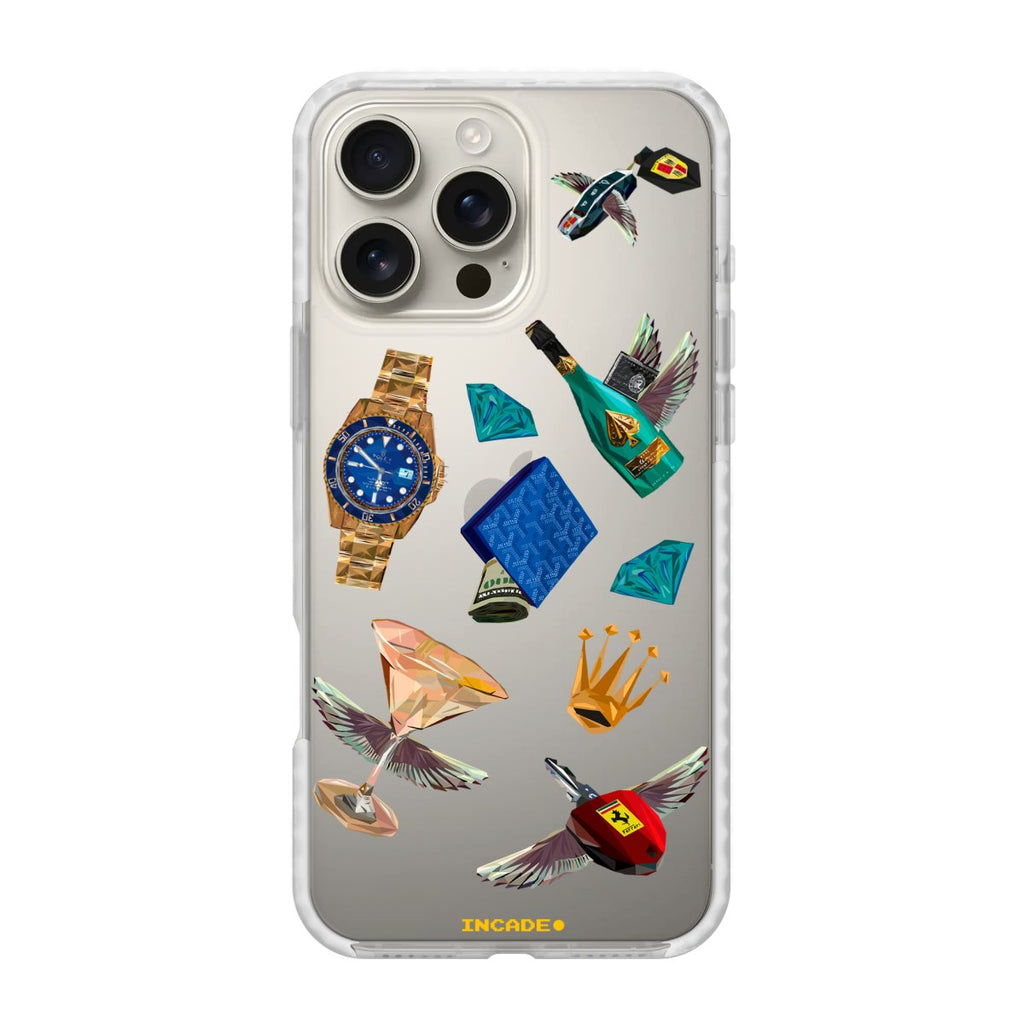 Чохол для iPhone 16 Pro Max Ferrari porsche rolex - INCADE