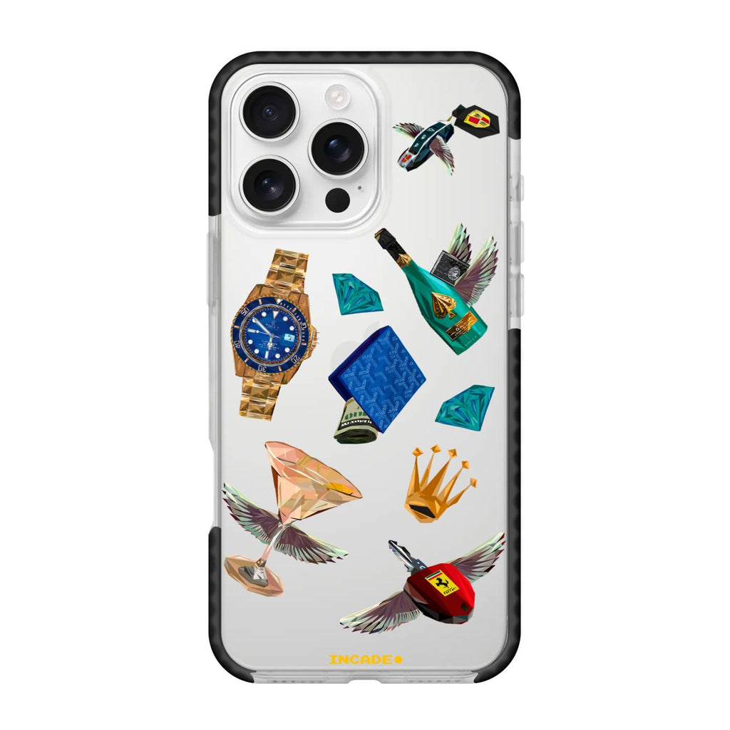 Чохол для iPhone 16 Pro Max Ferrari porsche rolex - INCADE