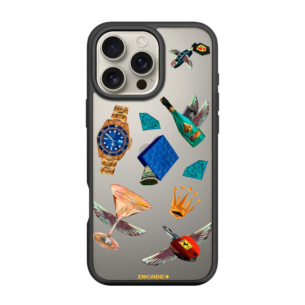 Чохол для iPhone 16 Pro Max Ferrari porsche rolex - INCADE