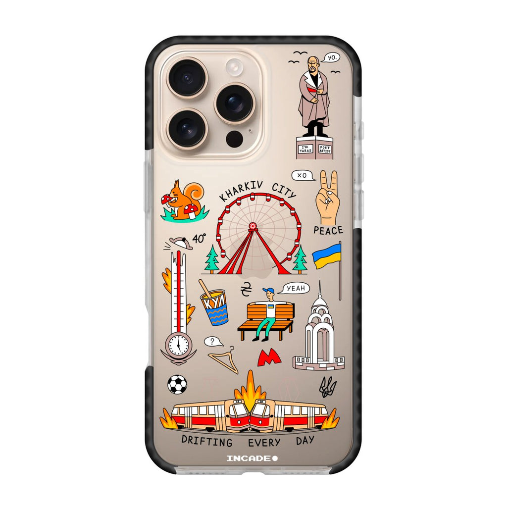 Чохол для iPhone 16 Pro Max KHARKIV - INCADE